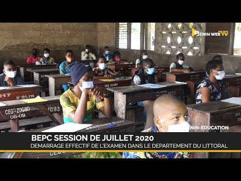 Bénin: démarrage effectif de l’examen du BEPC, session de juillet 2020