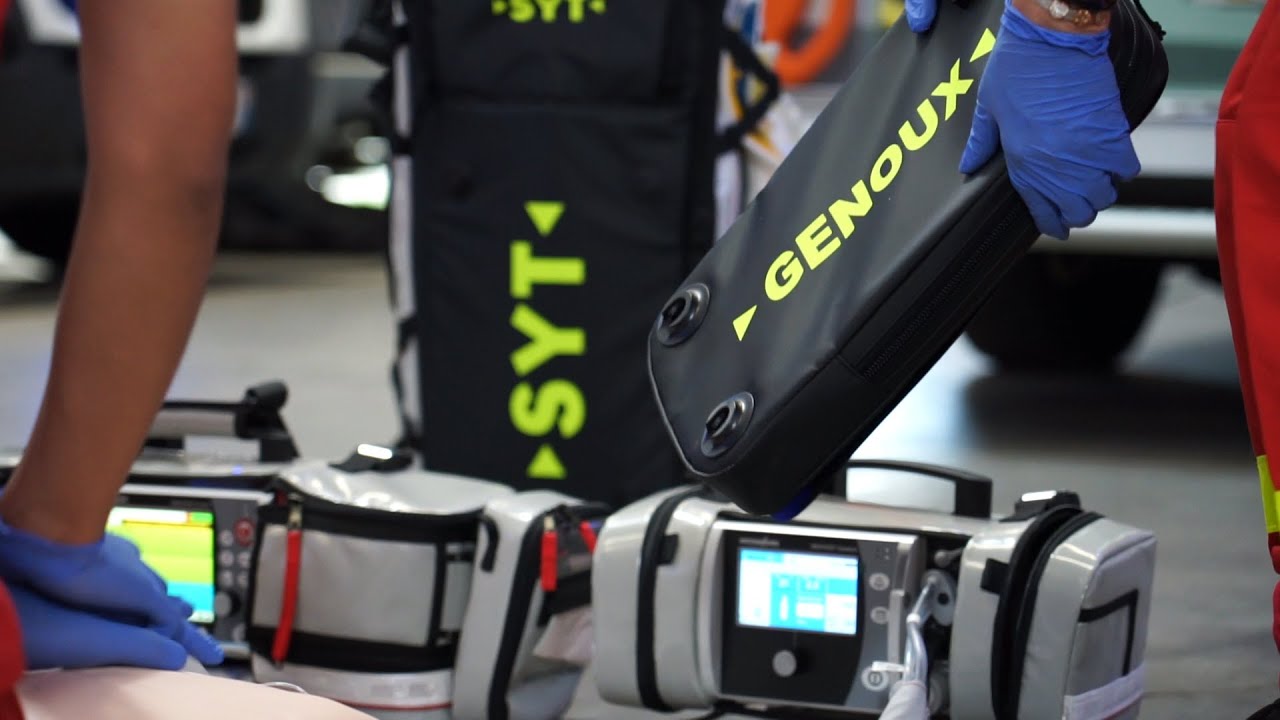 Le nouveau sac d'oxygène  de prompt secours  le SYT  SUV 70S