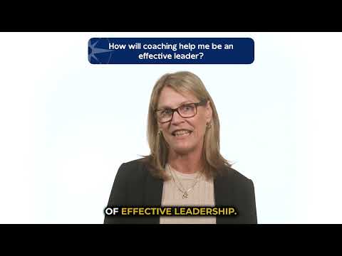 How will coaching help me be an effective leader?