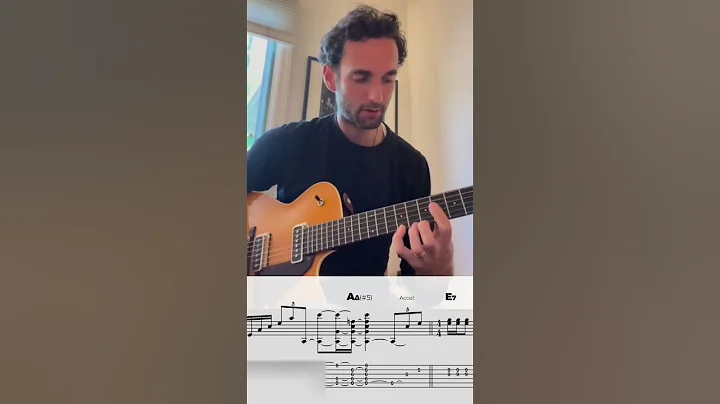 Solo guitar improvisation - Julian Lage (transcrip...