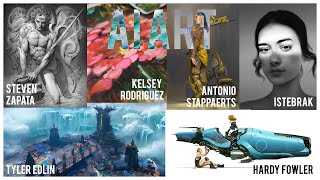 AI ART ft: Istebrak, Steven Zapata, Hardy Fowler, Kelsey Rodriguez, Tyler Edlin & Antonio Stappaerts
