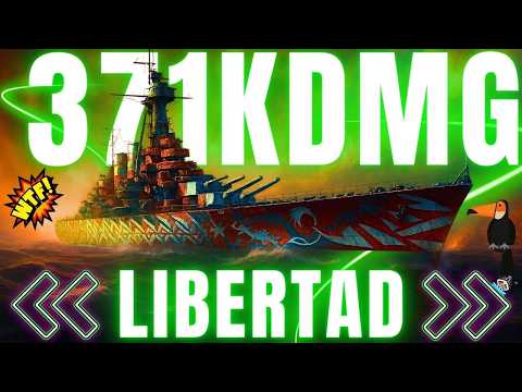 Libertad drückt 371K DMG WTF! | 300K Club | World of Warships 🚢