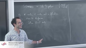 Antonin Guilloux: Slimness in the 3-sphere