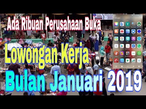 Lowongan Kerja Bulan Januari  di Kota Medan dan Kota-kota Lain