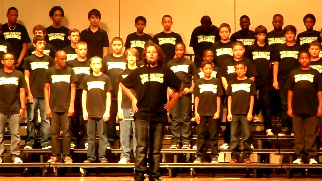 Danny Jones Middle School Boys Choir Fall 2012 - Youtube-9365