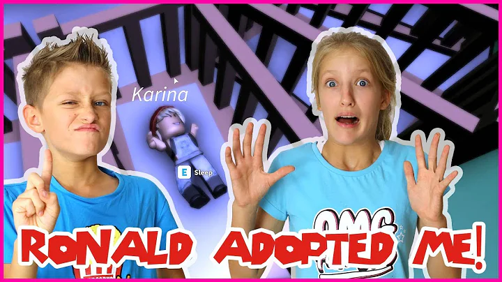 Ronald Adopted Me!!!