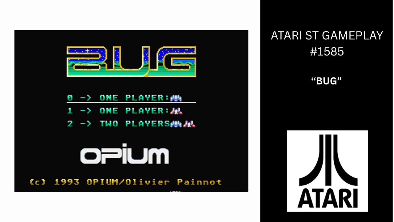 Bug (Atari ST / Gameplay 