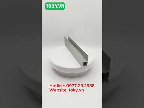 Video Nhôm H nối vách ngăn vệ sinh
