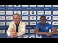 Conférence de presse avant-match BERGERAC / ACFC David Giguel &amp; Enzo Hamon