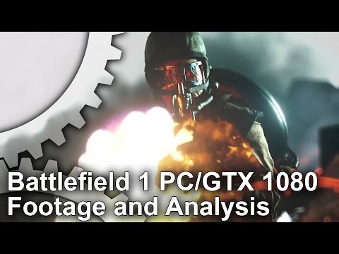 Battlefield 1 PC GTX 1080 1440p+ Gameplay Footage