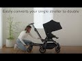 Discover the helix double stroller attachment