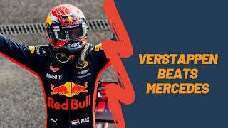 VERSTAPPEN BEATS MERCEDES | 70TH ANNIVERSARY GP