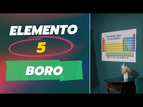 Video: ¿Quién descubrió el boro en la tabla periódica?