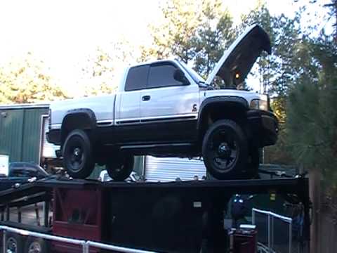 Blake Simpson's truck at Jeff Garmon's shop day 2010