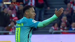 Neymar vs Athletic Bilbao (Away) 16-17 HD 1080i (Copa del Rey) - English Commentary
