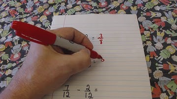 4th Grade | Go Math | 7.4 Subtract Fractions