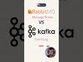 ما هو الفرق بين rabbitmq و kafka ؟#programming #softwarearchitect #distributedsystems