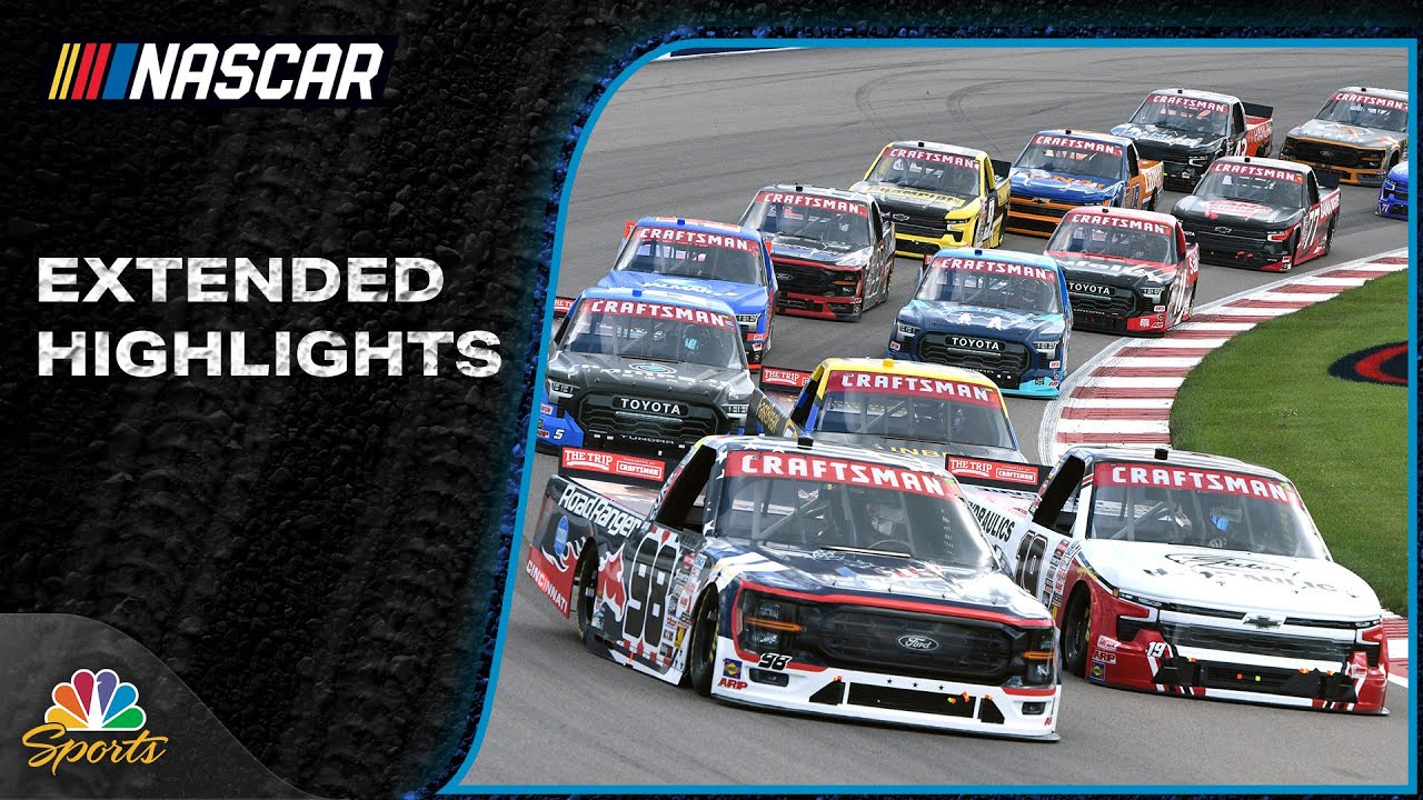 NASCAR Craftsman Truck Series: Toyota 200 Highlights | NASCAR on FOX