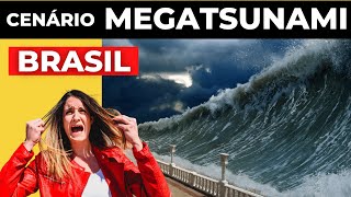 Cenário de um Megatsunami pode ser Causado pelo Cumbre Vieja na Ilha de La Palma e atingir o Brasil