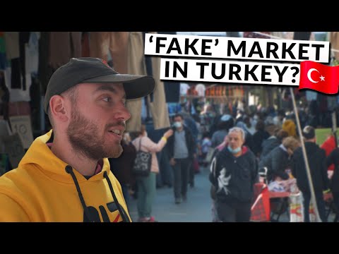 Inside a 'FAKE' MARKET in TURKEY! Selcuk Turkey Travel Vlog