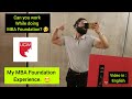 My mba foundation experience  ucw  can you work while doing mba foundation  