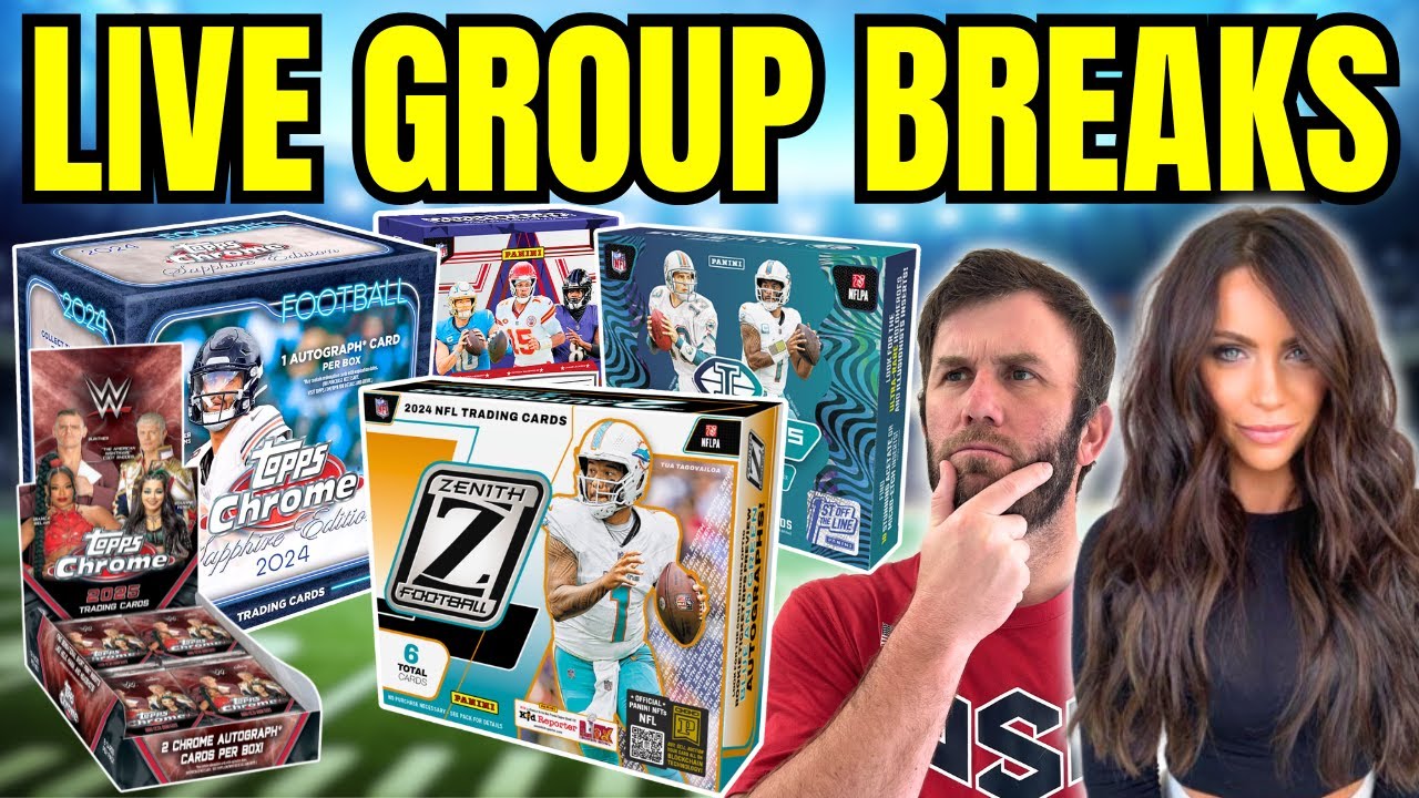 WEDNESDAY NIGHT BREAKS! | Topps Chrome Sapphire, Zenith, WWE (GB #64-66)