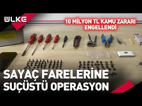 Doğalgaz, Su ve Elektrik Sayaçlarına İşlem Yapan 2 Kişi Yakalandı!