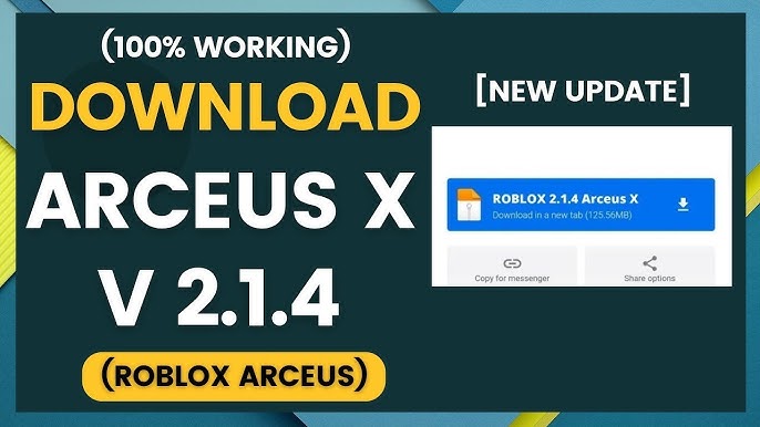 How To Download Arceus x 2.1.4 (100% Working)