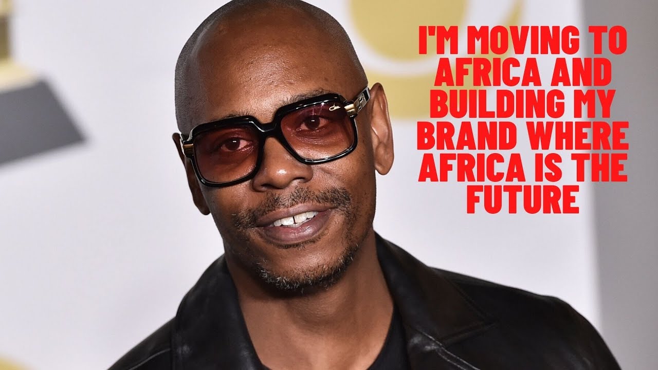 Dave Chappelle discuss why Africa is the place to invest.  Opportunities for blacks Americans.