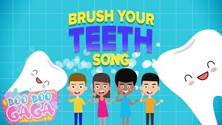 The Brush Brush Brush Your Teeth Song for Kids [by Boo Boo Gaga] #booboogaga