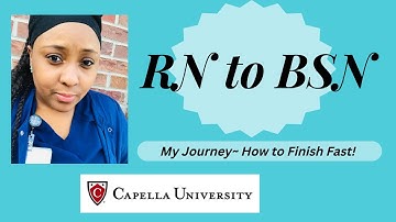 RN to BSN vlog- Capella University- Nursing School Vlog