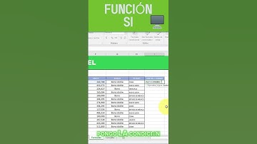 🟠Mejora tus habilidades en Excel con la FUNCIÓN SI💻 #superexcel #Excel  #workout #basedata #shorts