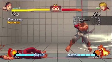 Street fighter SF4   Focus Attack Dash Cancel