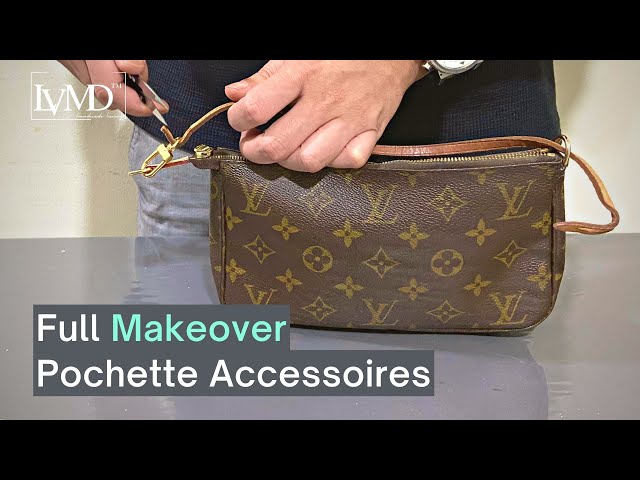 Full Makeover Of A Vintage Louis Vuitton Pochette Accessoires