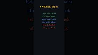 CX Agent Studio Callbacks Explained in 60 Seconds 🔧 6 Python Hooks #aiagents #GECX #cxagentstudio