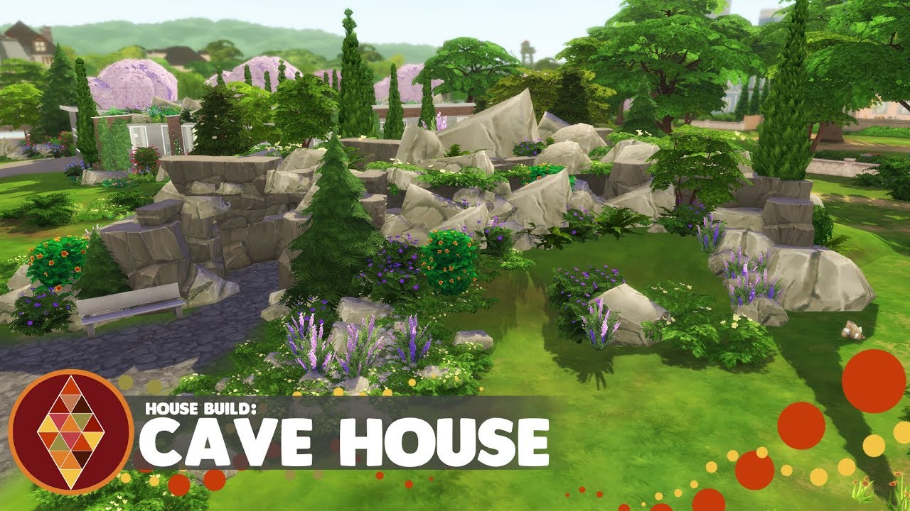 CAVE HOUSE The Sims 4 House Build HD YouTube