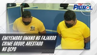 Miyembro umano ng Fajardo crime group, arestado ng QCPD | TV Patrol