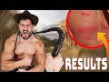 Whipping my Skin Off with a Bullwhip *EXTREME PAIN* | Bodybuilder VS Crazy Indiana Jones Challenge