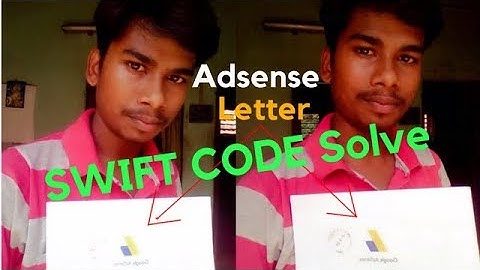 (HINDI) Google Adsense Bank SWIFT CODE Problem Solve ...and  How to Add Bank Account  In Hindi