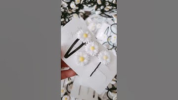 ❤SET KẸP HOA CÚC 4 MÓN HOT TREND 2019❤