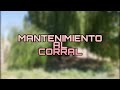 MANTENIMIENTO DEL CORRAL Y NUEVA SOMBRA| LOS DEL CORRAL MX 🐂🐃