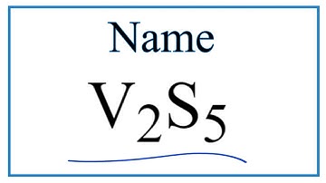 How to Write the Name for V2S5