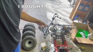 50cc Kazuma Meerkat. Chinese Quad. Complete Build.