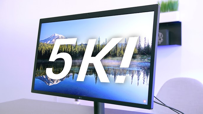 Monitor LG de 27 pulgadas UltraFine 5K IPS con compatibilidad para macOS