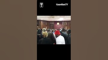 Judge orders Nnamdi Kanu ejected from court over unruly conduct