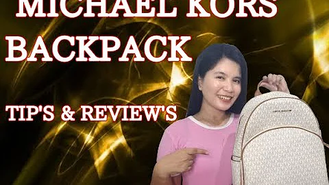 MICHAEL KORS BACKPACK REVIEW AND TIPS | #3