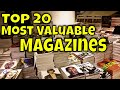 Top 20 most valuable magazines you may have