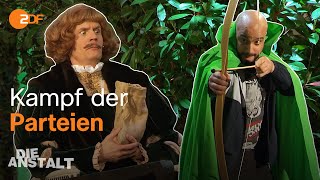 Das Bogenschuss-Turnier um die Stimmen der Wähler | Die Anstalt