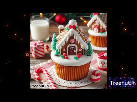 Christmas Hut Cupcake Decoration Ideas, Cupcake Ideas - 5053