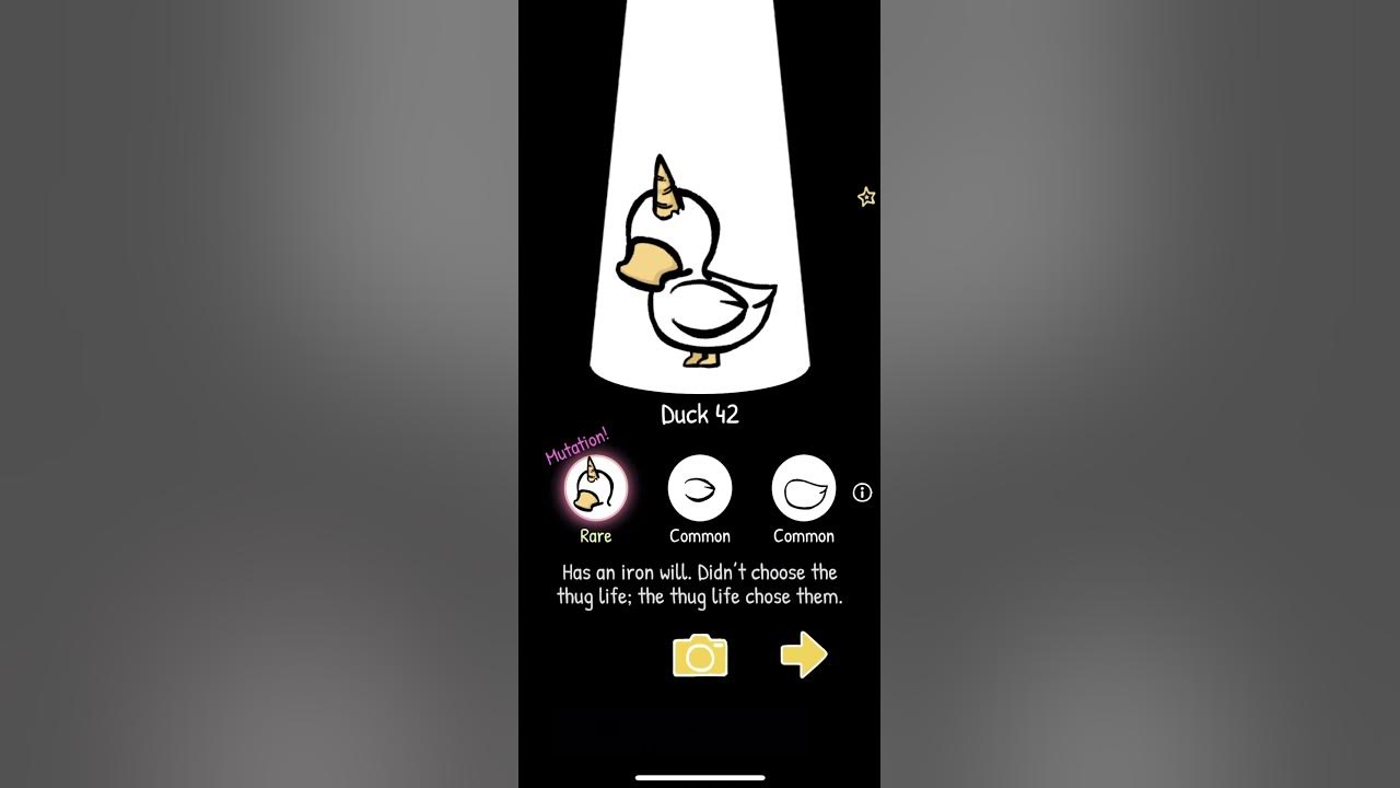 Unicorn or Uniduck hatches #Shorts Clusterduck
